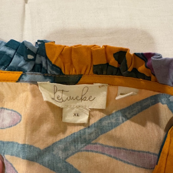 Anthropologie Let Me Be Printed Tunic - Picture 4 of 4